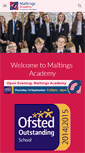 Mobile Screenshot of maltingsacademy.org